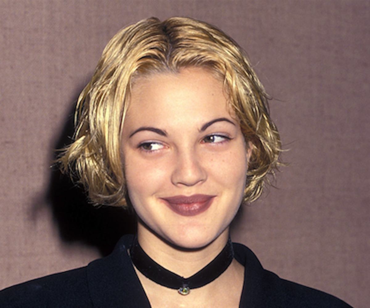 Drew Barrymore at the 50th Annual Golden Globe Awards