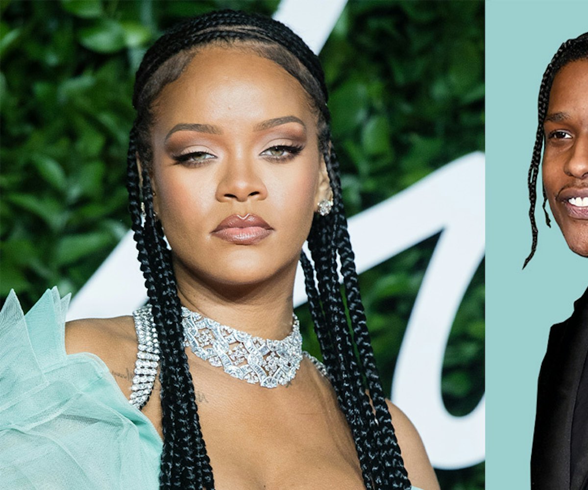 Rihanna Spotted With Drake Asap Rocky After Breakup