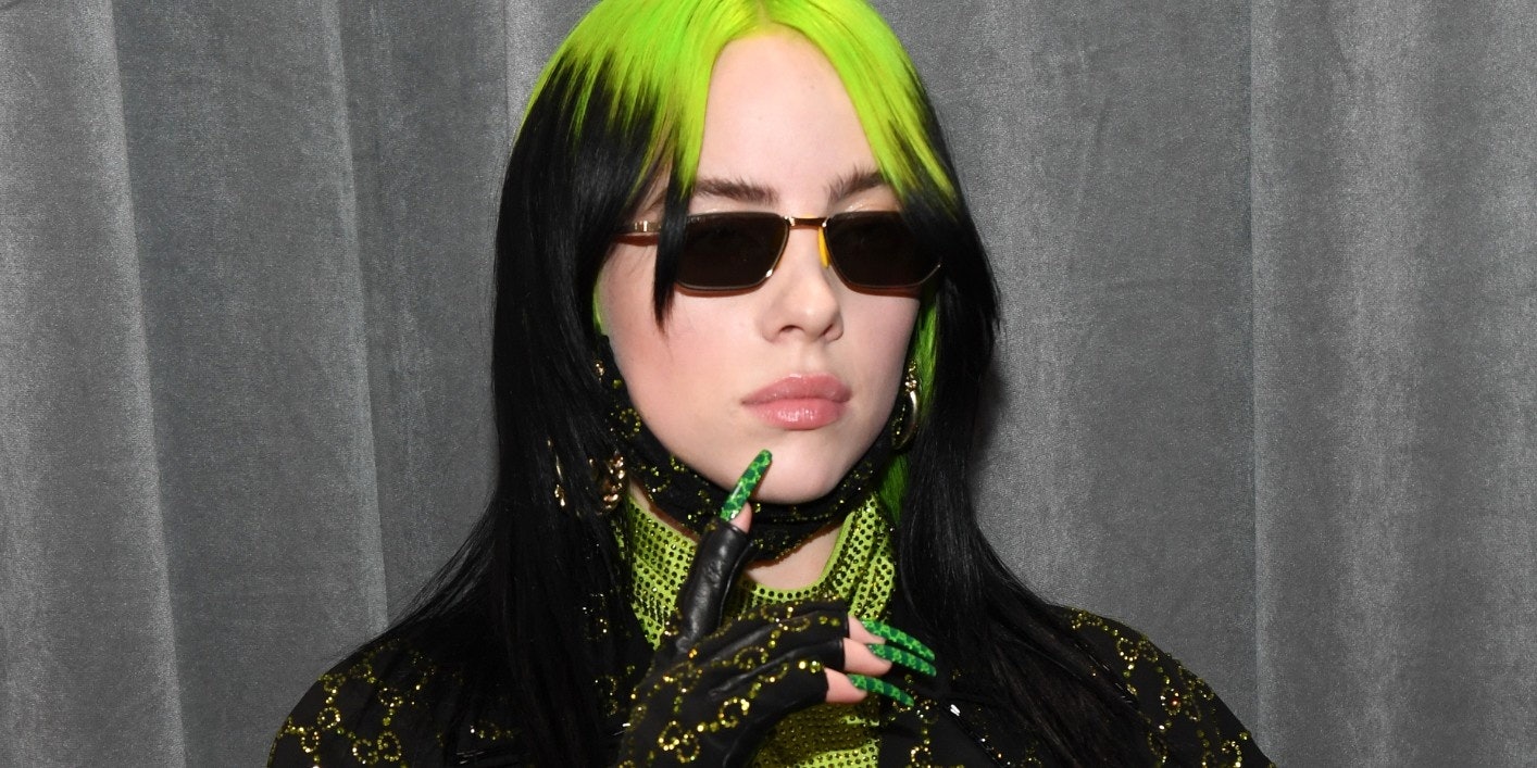 Billie Eilish stands out in her neon green hair as she steps out in Los  Angeles