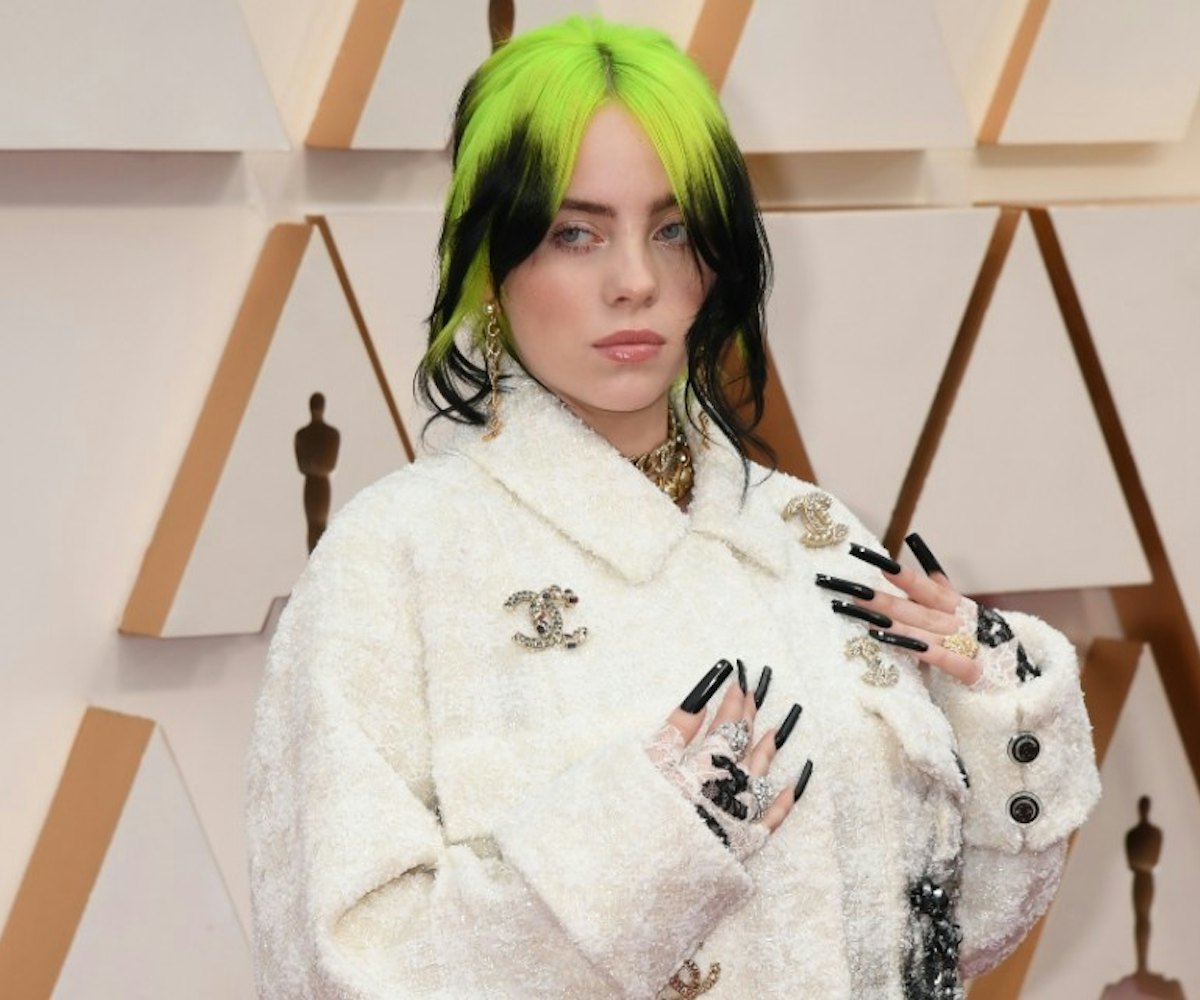 Billie Eilish's 2020 Oscars Look Is A Chanel Tweed Suit