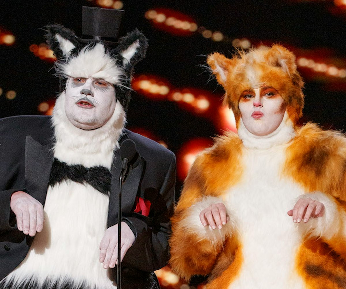 Main characters of  the "Cats" movie from 2019