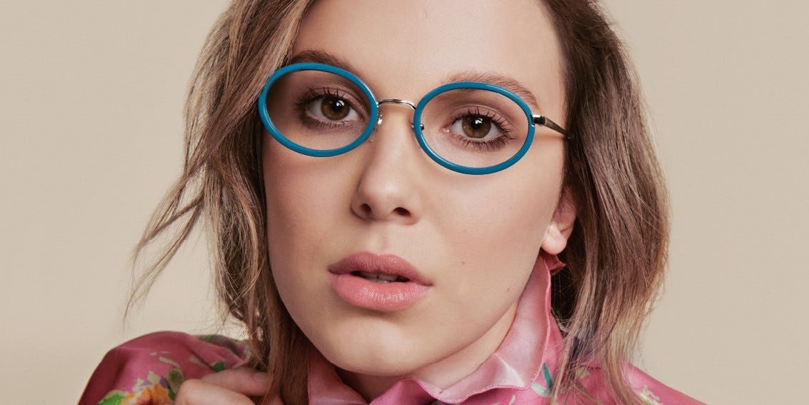 Millie Bobby Brown Launches Vogue Eyewear Collection