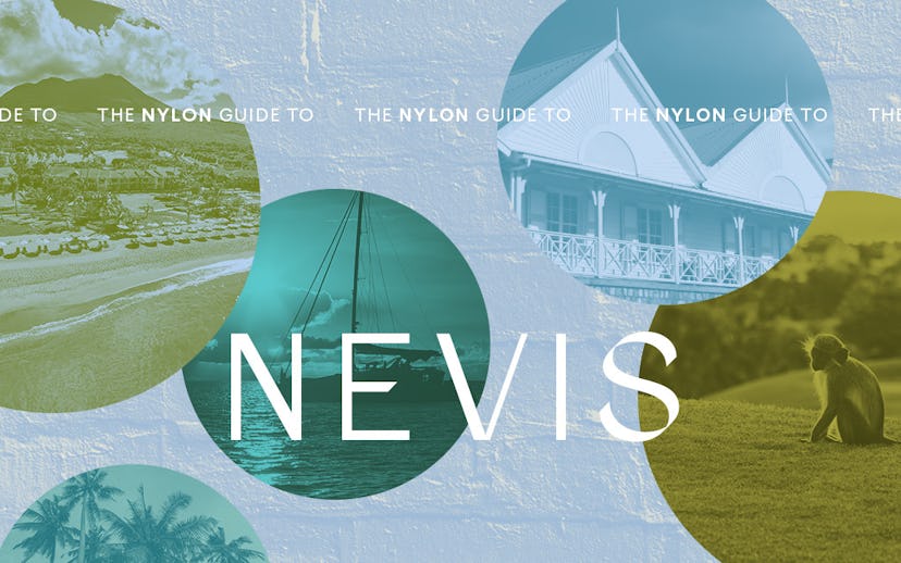 Selected photos of Nevis, island distinguished by a cloud-capped Nevis Peak
