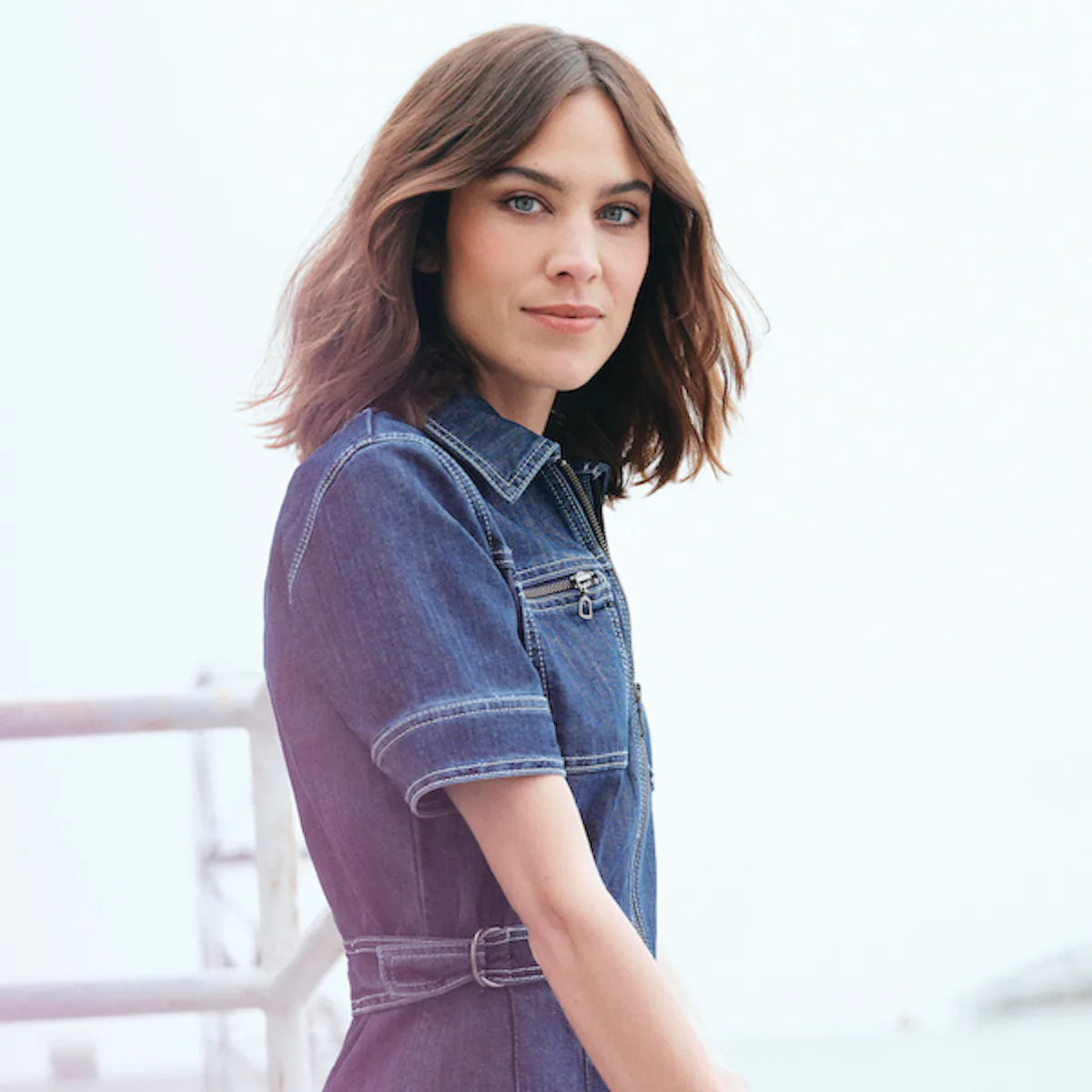 alexa chung blue dress next in fashion Cannes, you were fantastic. Merci beaucoup @diorbeauty I had so much fun celebrating La Collection Prive with you. Thank you to @messika @valeriemessika Jonathan Anderson for this custom @dior design @wendyrowe @emilie.bromley