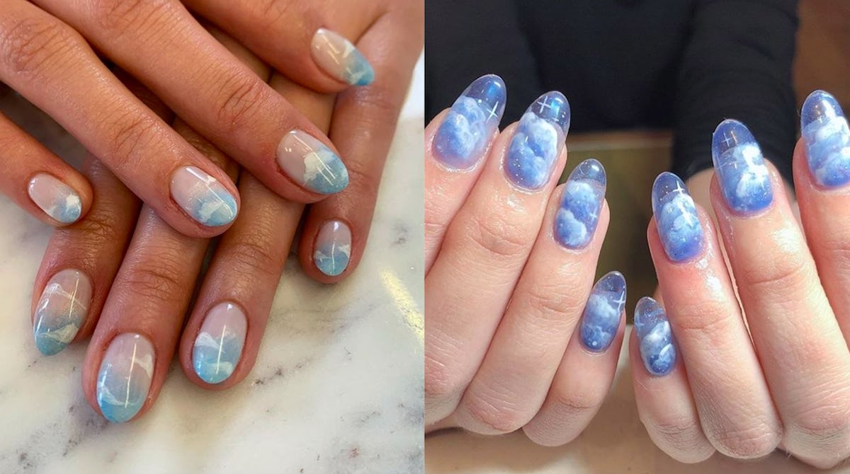 Cloud Manicures Are Trending, And Work For All Nail Shapes