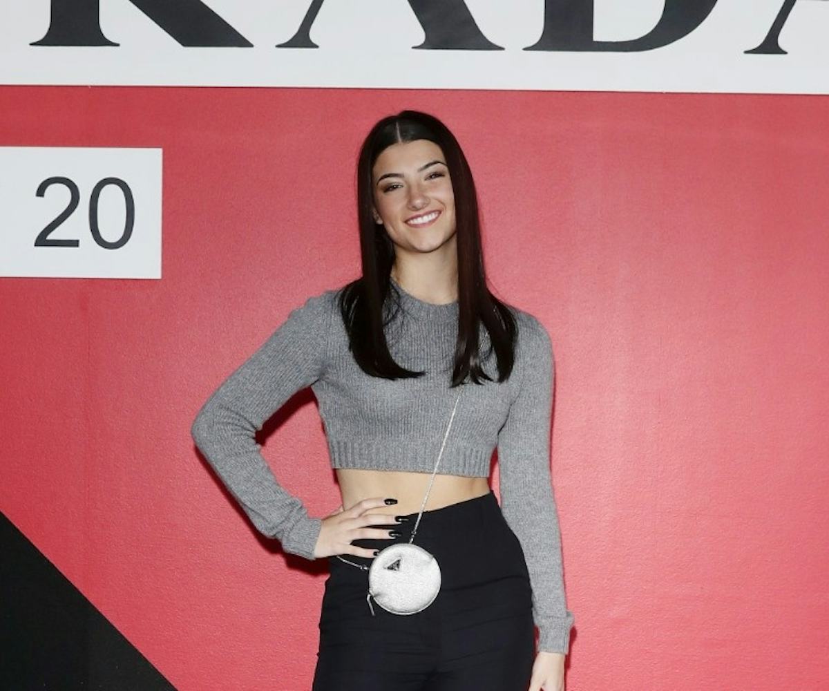 Tiktok S Charli D Amelio Attended The Prada Fall Show In Milan