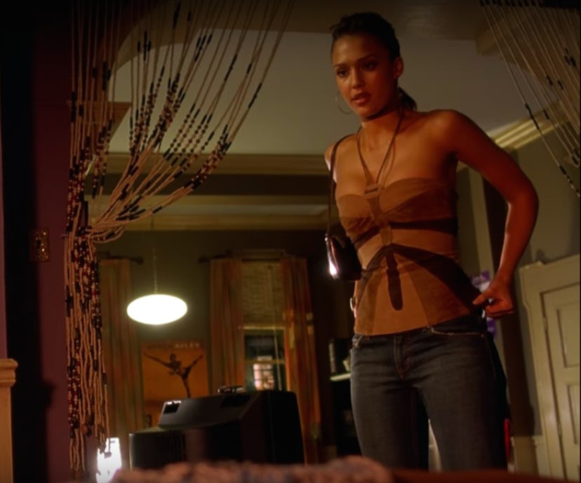 Jessica Alba's outfits in 'Honey.'