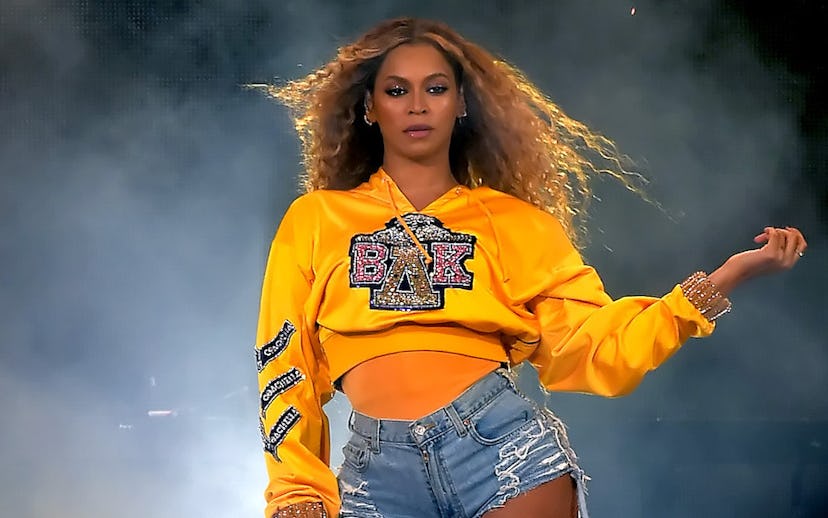 Beyonce Knowles performs onstage during 2018 Coachella Valley Music And Arts Festival Weekend 1 at t...