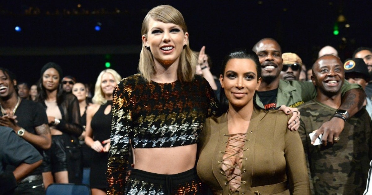What S Going On With The Taylor Swift Vs Kim Kardashian Feud