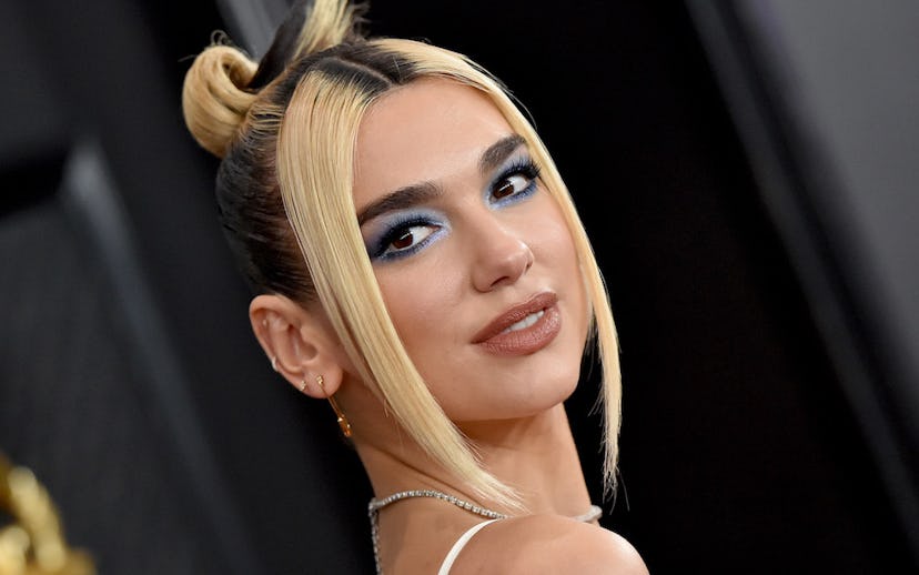  Dua Lipa attends the 62nd Annual GRAMMY Awards at Staples Center on January 26, 2020 in Los Angeles...