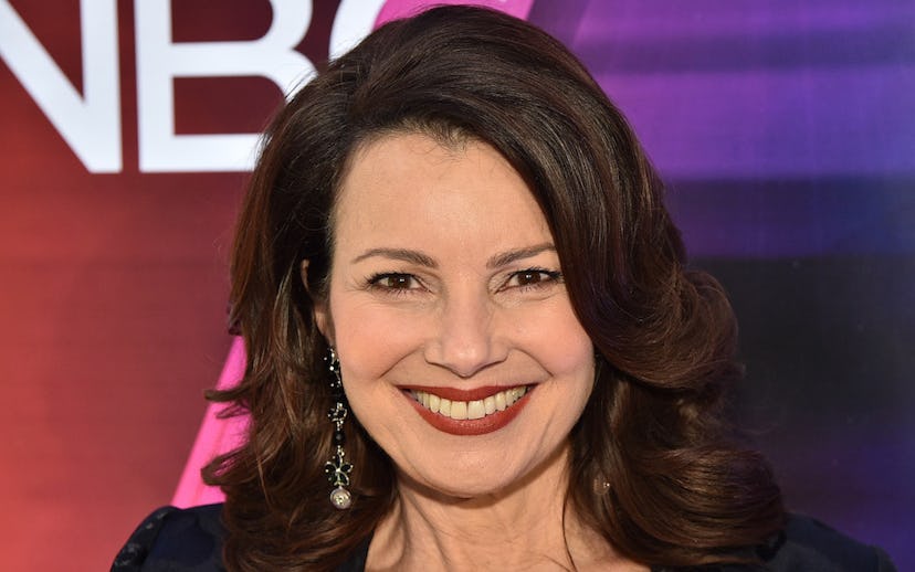 Fran Drescher from "Indebted" attends the NBC Midseason New York Press Junket at Four Seasons Hotel ...