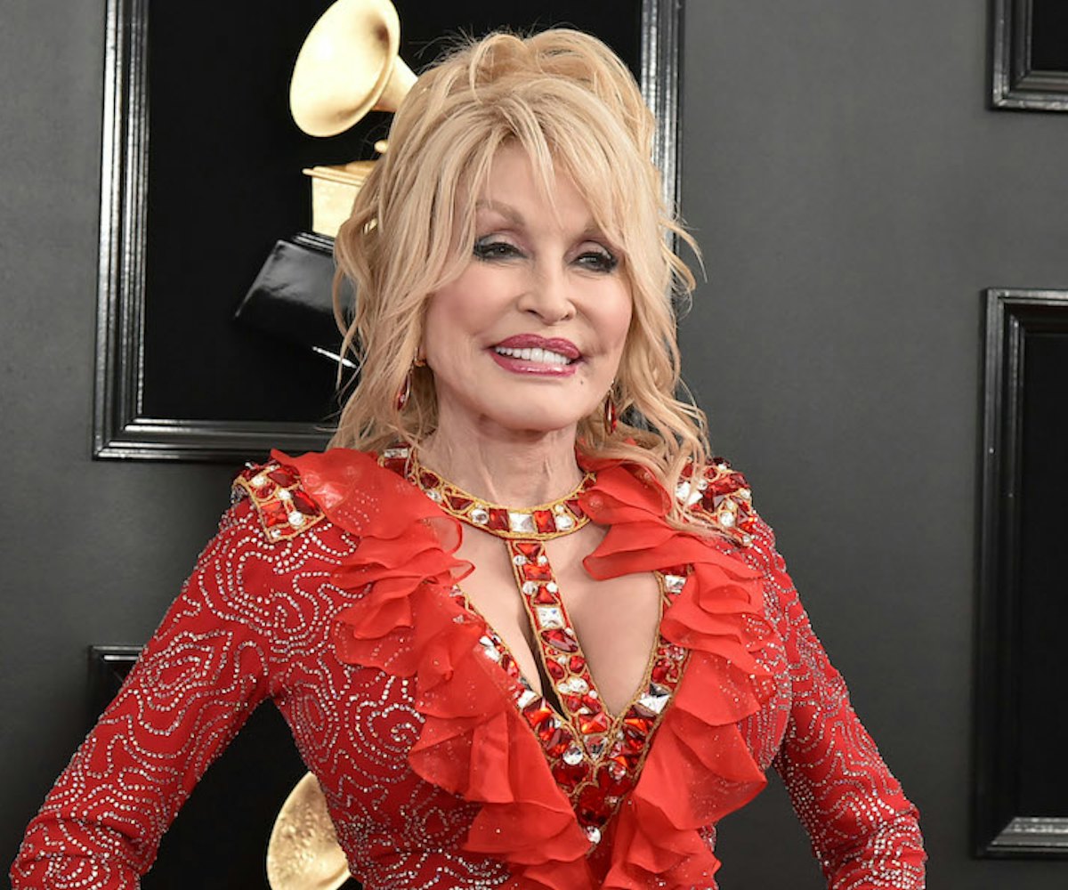 Dolly Parton attends the 61st Annual Grammy Awards at Staples Center on February 10, 2019 in Los Ang...