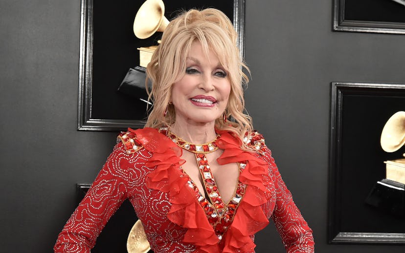Dolly Parton attends the 61st Annual Grammy Awards at Staples Center on February 10, 2019 in Los Ang...