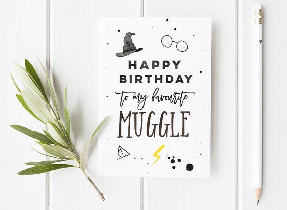 15 Harry Potter Inspired Birthday And Greeting Cards Everyone Will Actually Love