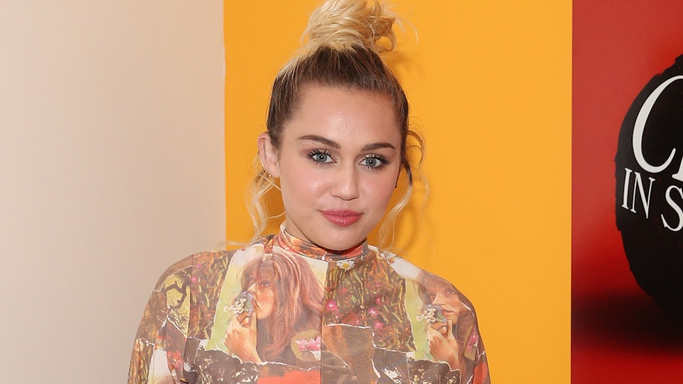 Miley Cyrus Wore A Floral Jumpsuit & It Will Give You Some Major Petal