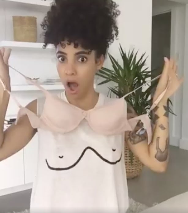 can wearing a bra in bed cause cancer