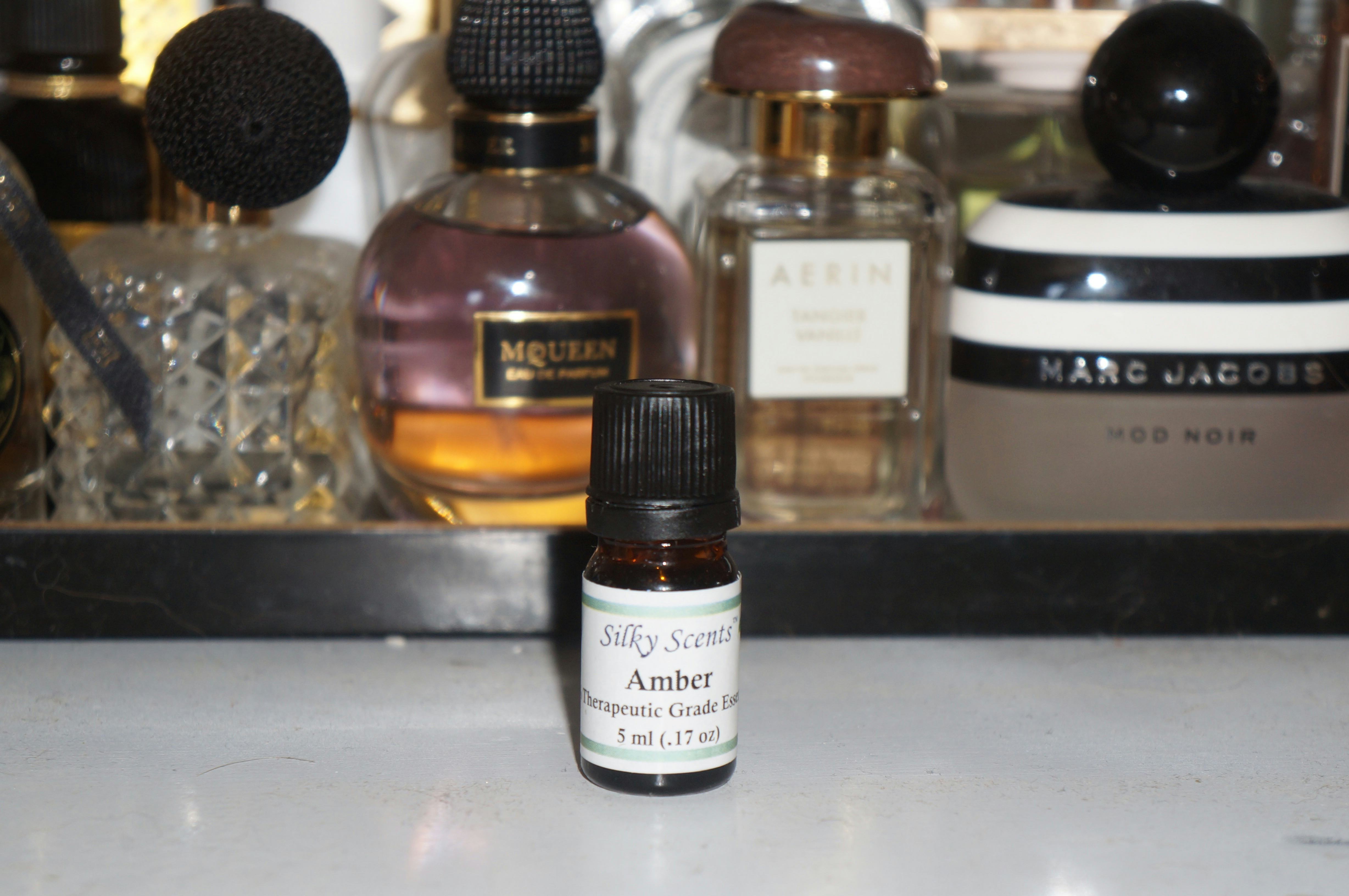 amber scented oil