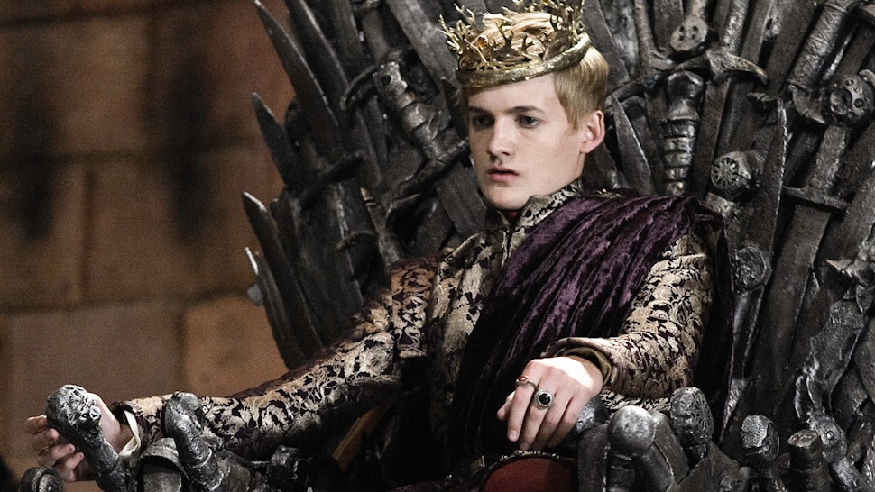 Resultado de imagen de joffrey iron throne