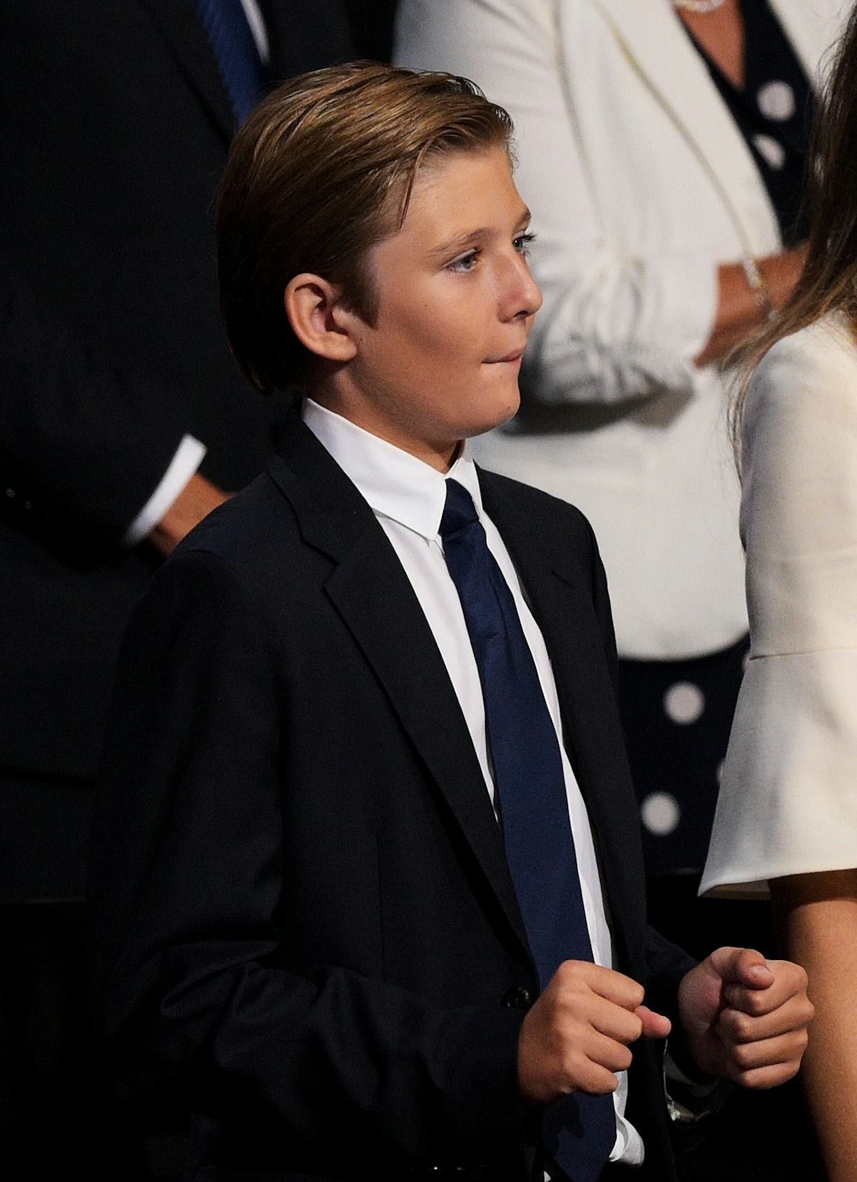 Barron Trump Is All Of Us During Donald's Speech