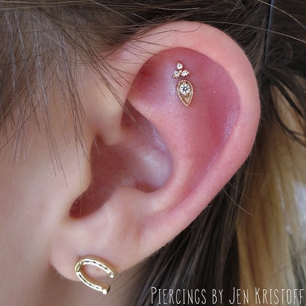 26 Unique Ear Piercing Ideas