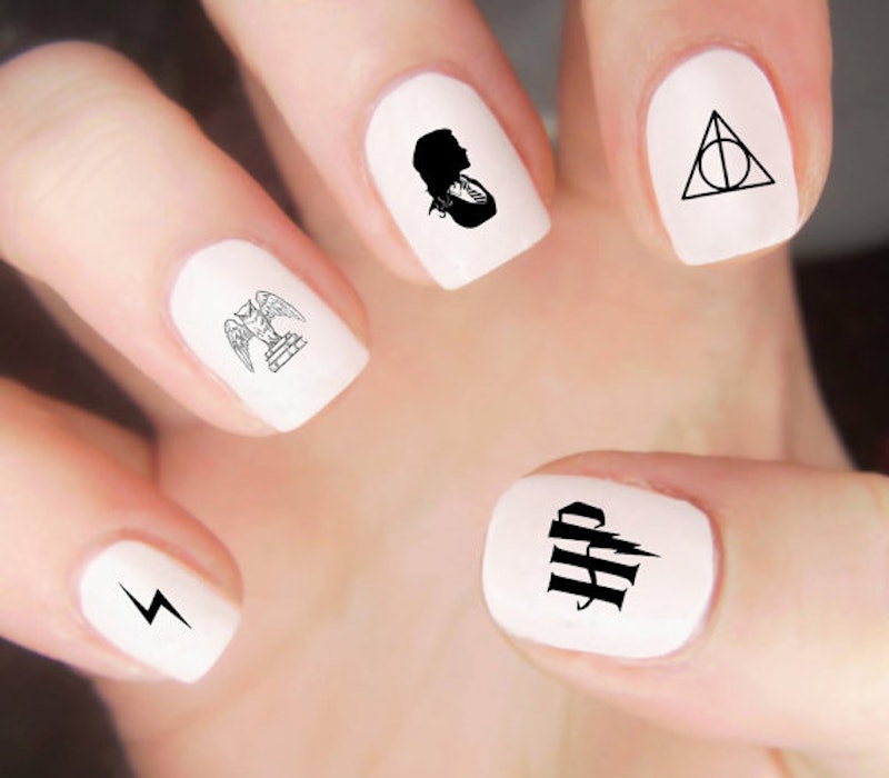 20 Magic Harry Potter Nails For Real Fan- Nail Designs Journal