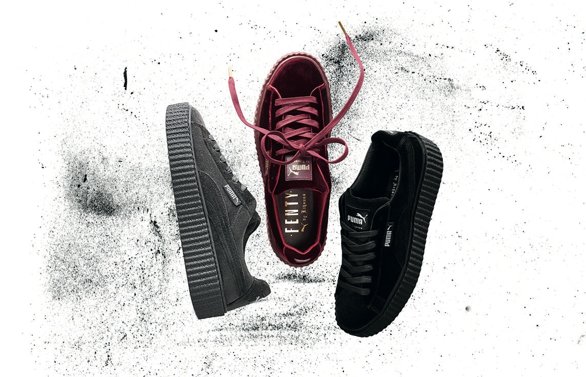 rihanna velvet creepers