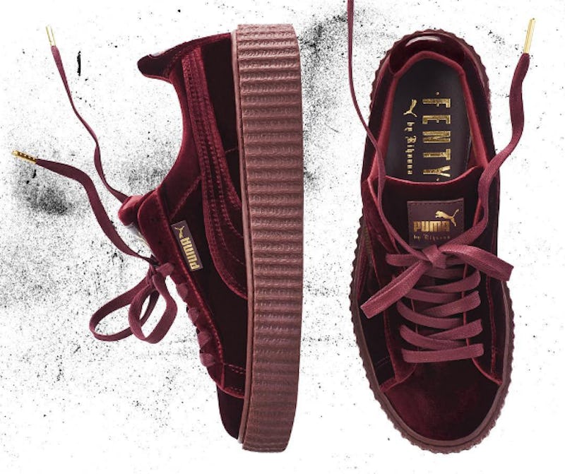 How Much Are The Rihanna Velvet Puma Fenty Creepers Here S What These Trendy Shoes Will Cost You How Much Are The Rihanna Velvet Puma Fenty Creepers Here S What These Trendy Shoes Will Cost You