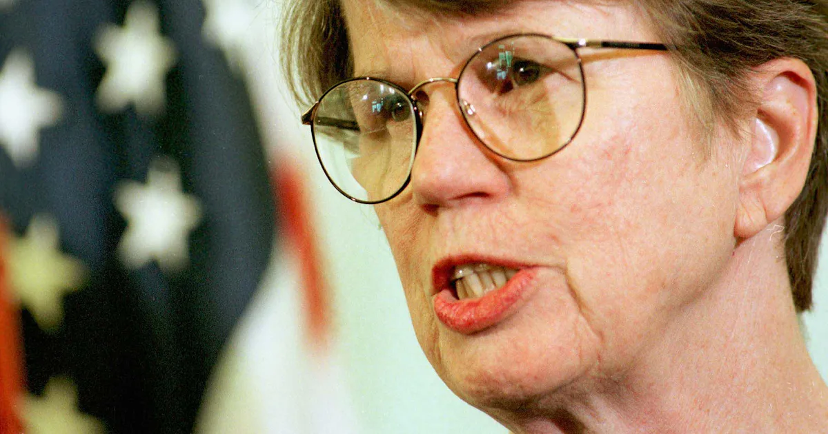 Janet Reno Dies At 78, But Her Role As The First Female U.S. Attorney ...
