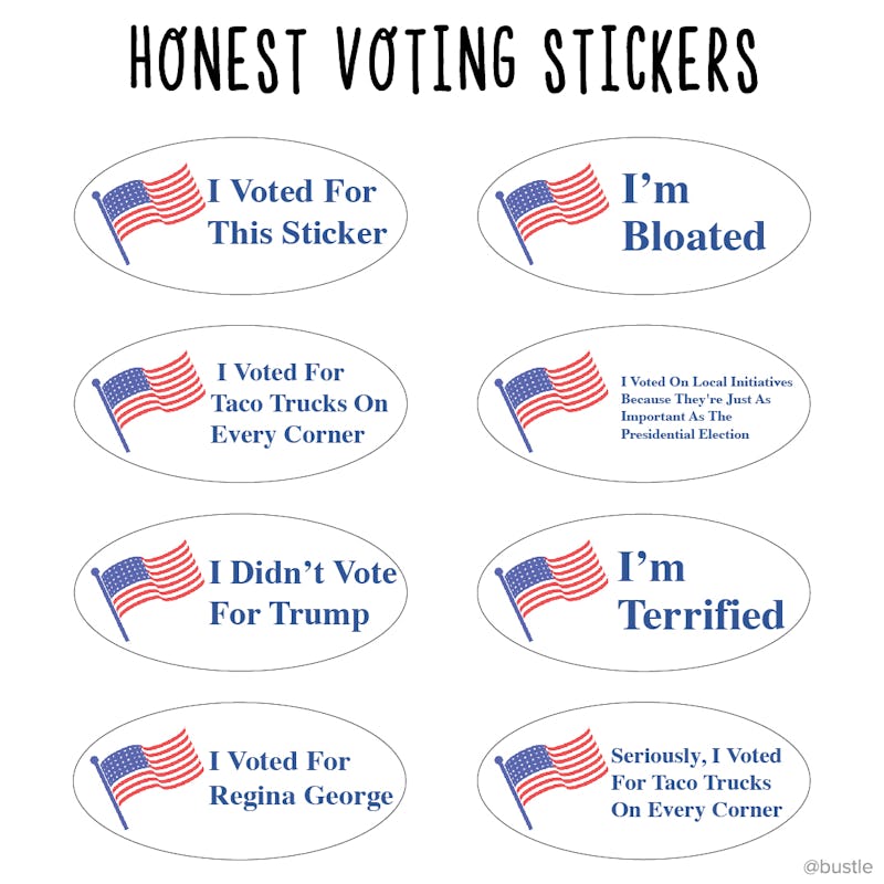 The Funniest I Voted Sticker Memes Because Election Stress Is Real
