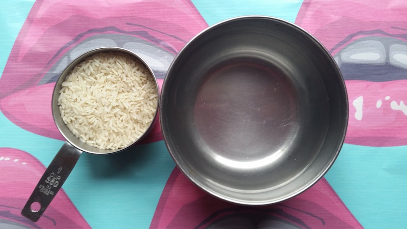 I washed my face with rice water — here's how rice water benefits skin.