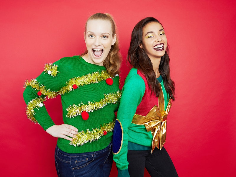 How to Make a Glam Ugly Christmas Sweater
