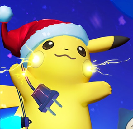 holiday pikachu