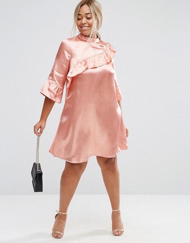 27 Plus Size Dresses For Babes Who Love Satin And Silk