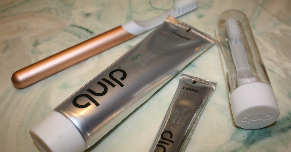quip toothbrush