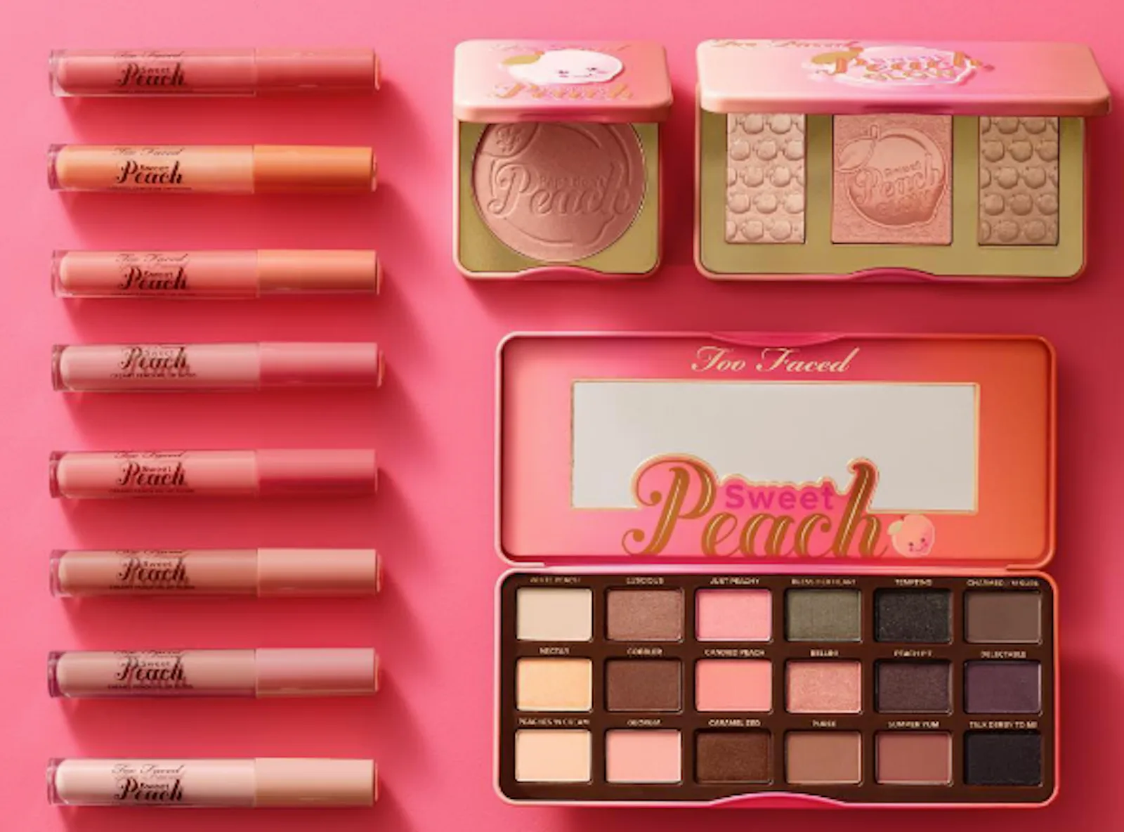 Peach Collection 11 Too Faced Sweet Peach Collection Tutorials That Will Get You Ready ...