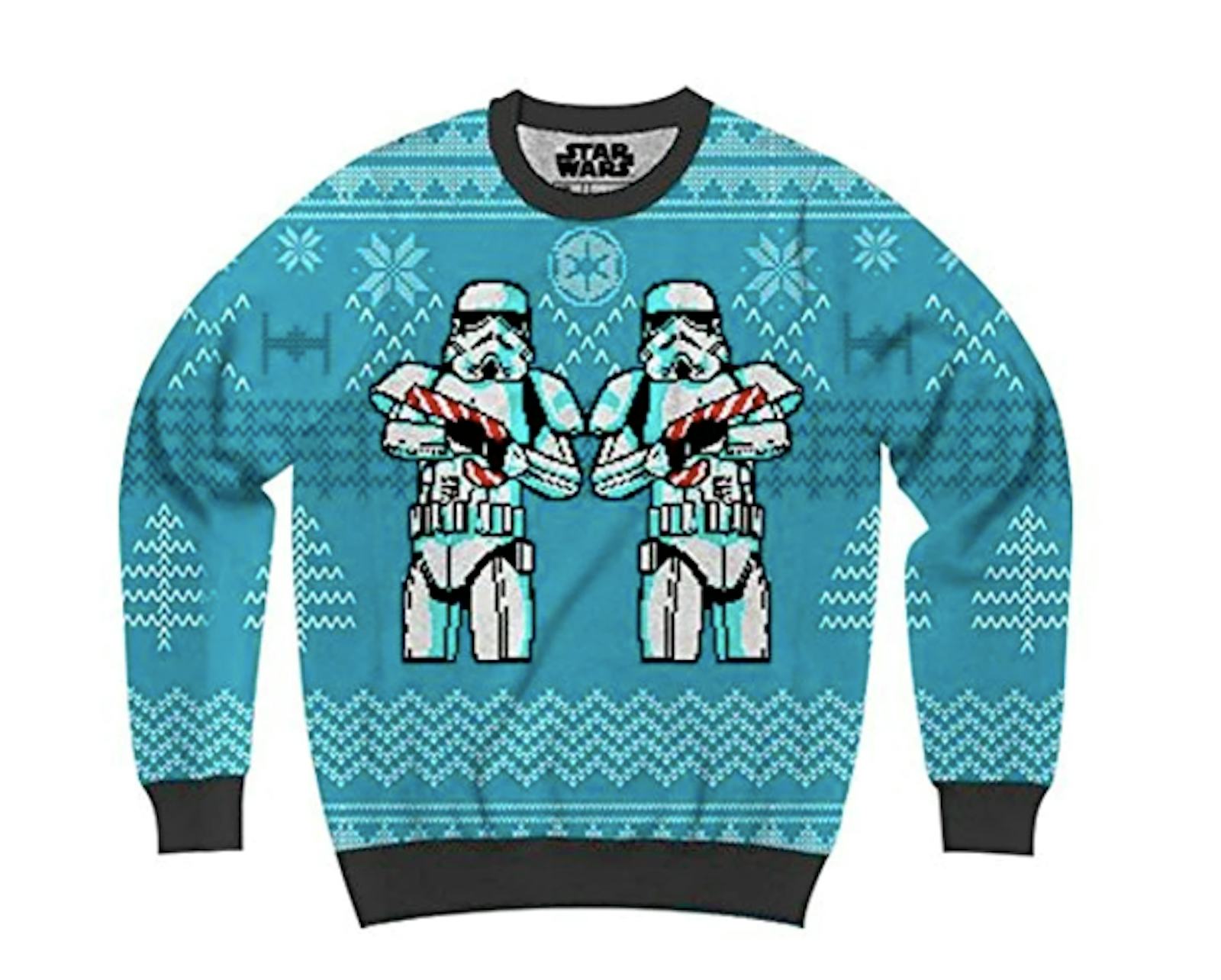 13 Star Wars Ugly Christmas Sweaters That Will Remind Santa The Force Ugly Christmas Sweater Star Wars