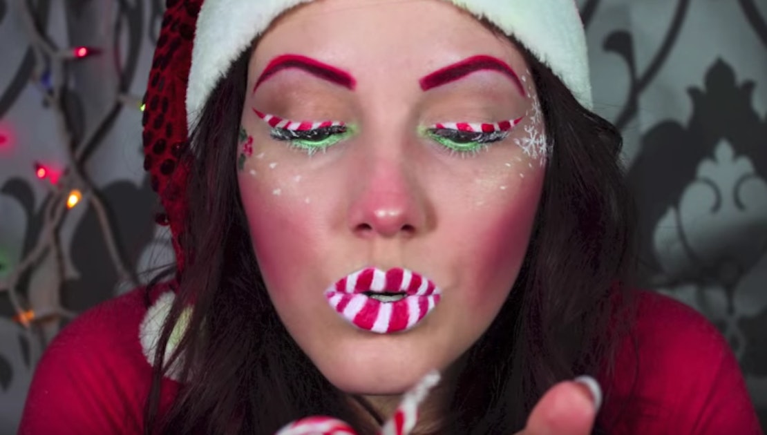 15 Christmas Makeup That Celebrate The Kitsch Camp Of The Holiday VIDEOS