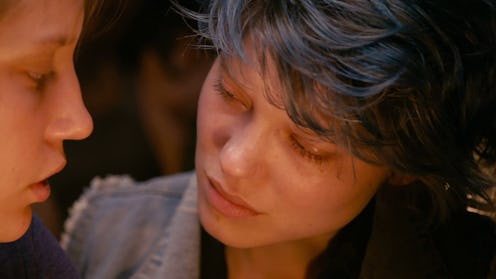 Scene from Blue Is The Warmest Color, one of the sexist movies of all time. 