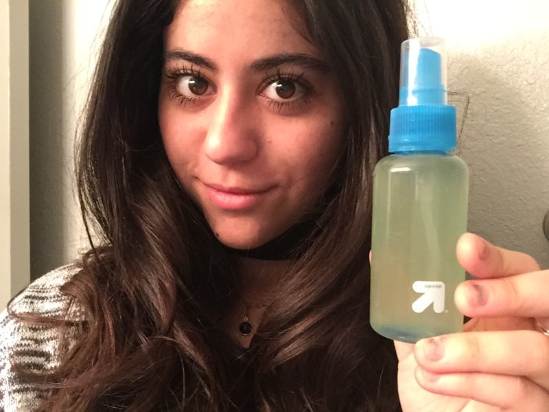 I Tried Homemade Hairspray & Here's What Happened — PHOTOS