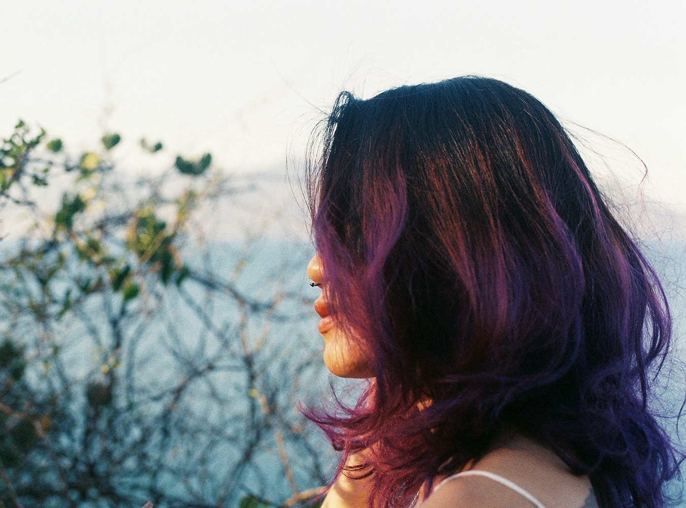 Go from MagentaRed to vibrant purple  Beautylish