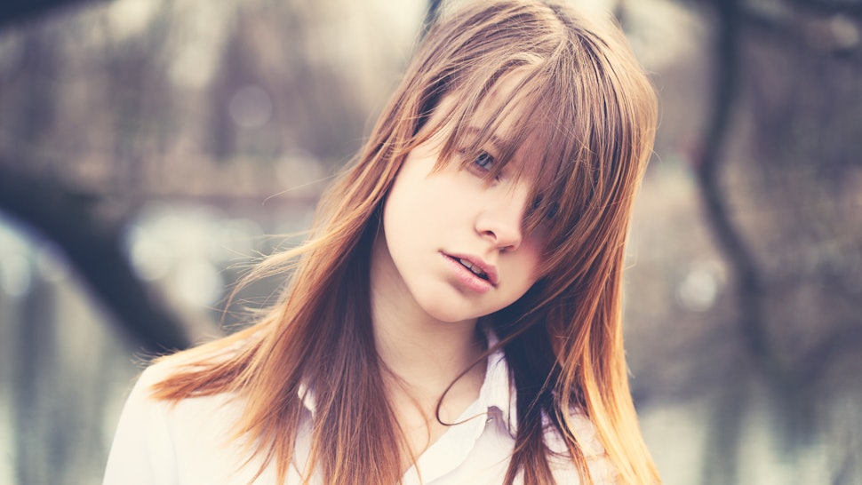 How To Style Long Hair With Bangs Using 9 Products That Work