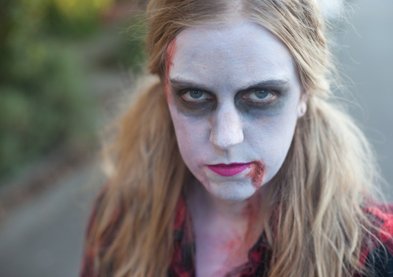 zombie face makeup