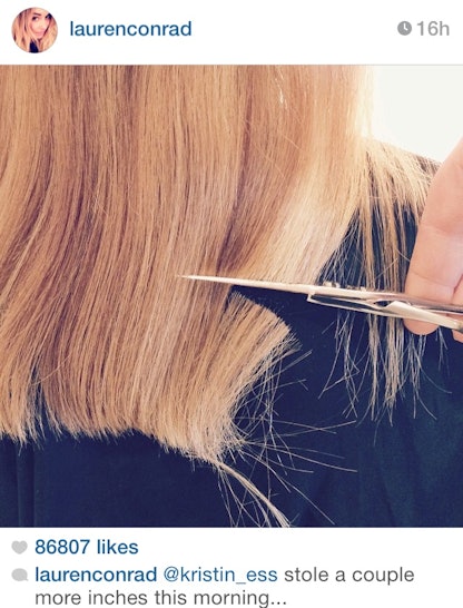 Lauren Conrad Cuts Hair Even Shorter Than Her Bob — Is Shaving It All