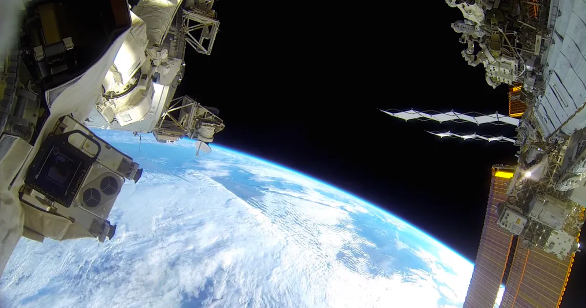 NASA Astronauts Film Spacewalk With GoPro, Capturing Amazing Views of ...