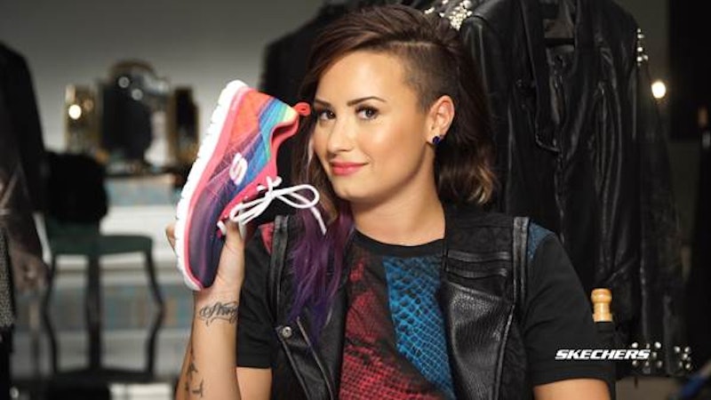 Demi Lovato's Skechers Campaign Is All About Body Confidence, And We Love  That She Brings The Importance of Self-Acceptance Into Everything She Does