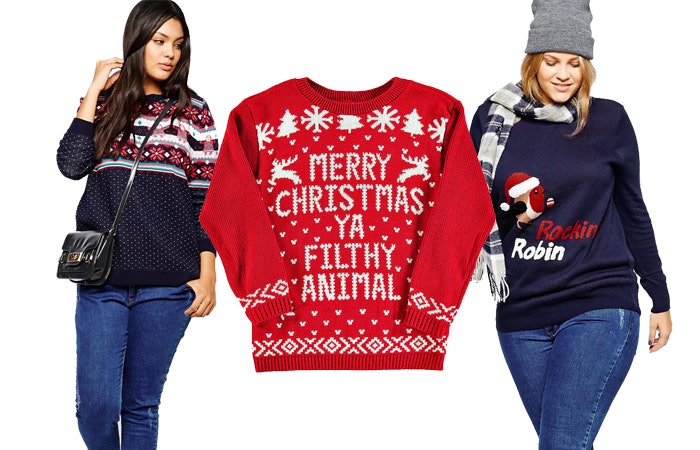 plus size christmas tops and sweaters