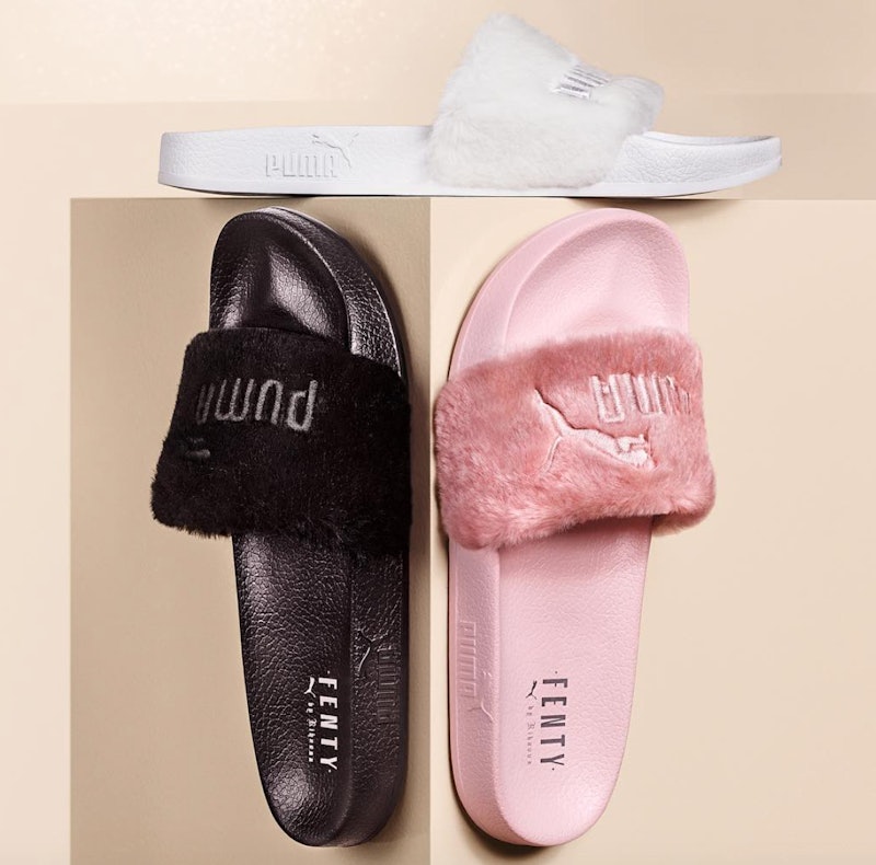 talsmand Antipoison Lærerens dag Are Rihanna Puma Fur Slides Worth It? They Aren't Shower Shoes But They  Sure Are Comfy — PHOTOS
