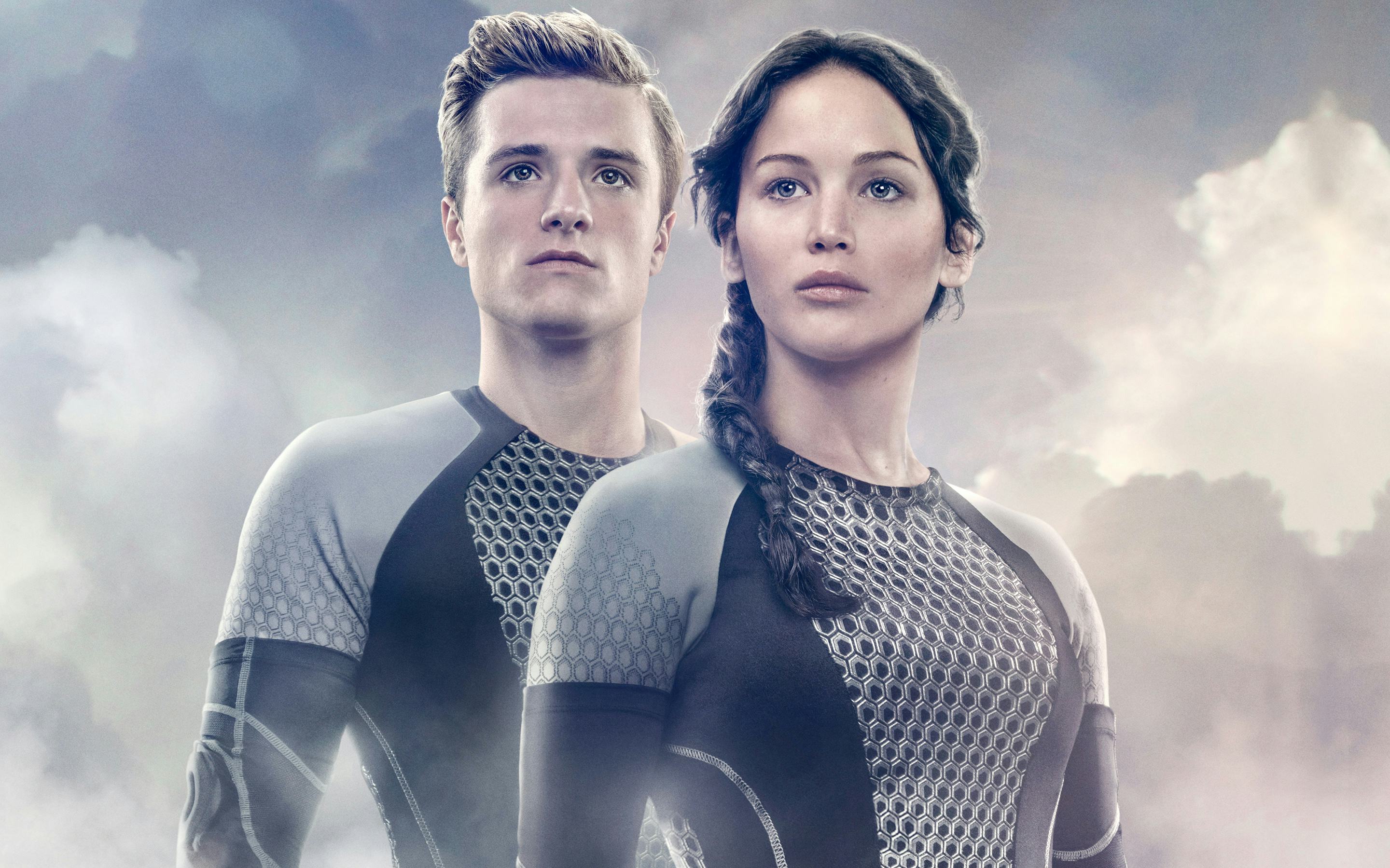 katniss everdeen and peeta mellark.