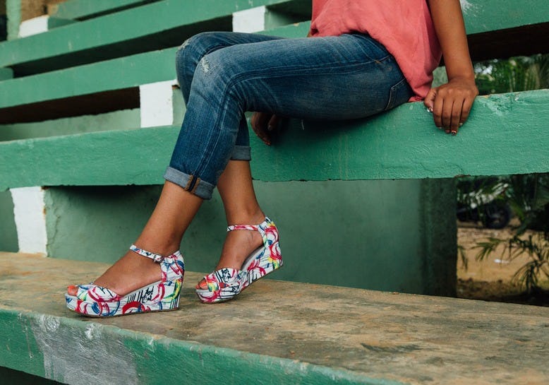 cute shoes for big feet