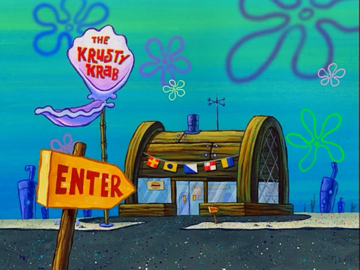 'Spongebob's Krusty Krab Is Becoming A Real Restaurant But You'll Need ...